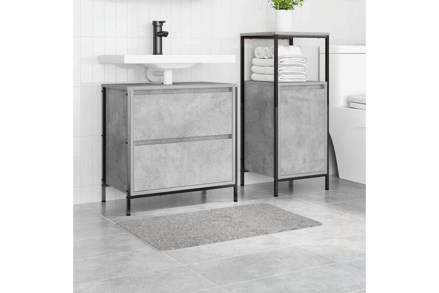 Anti-slip Bath Mat Grey 50 X 80 Cm Pp-3