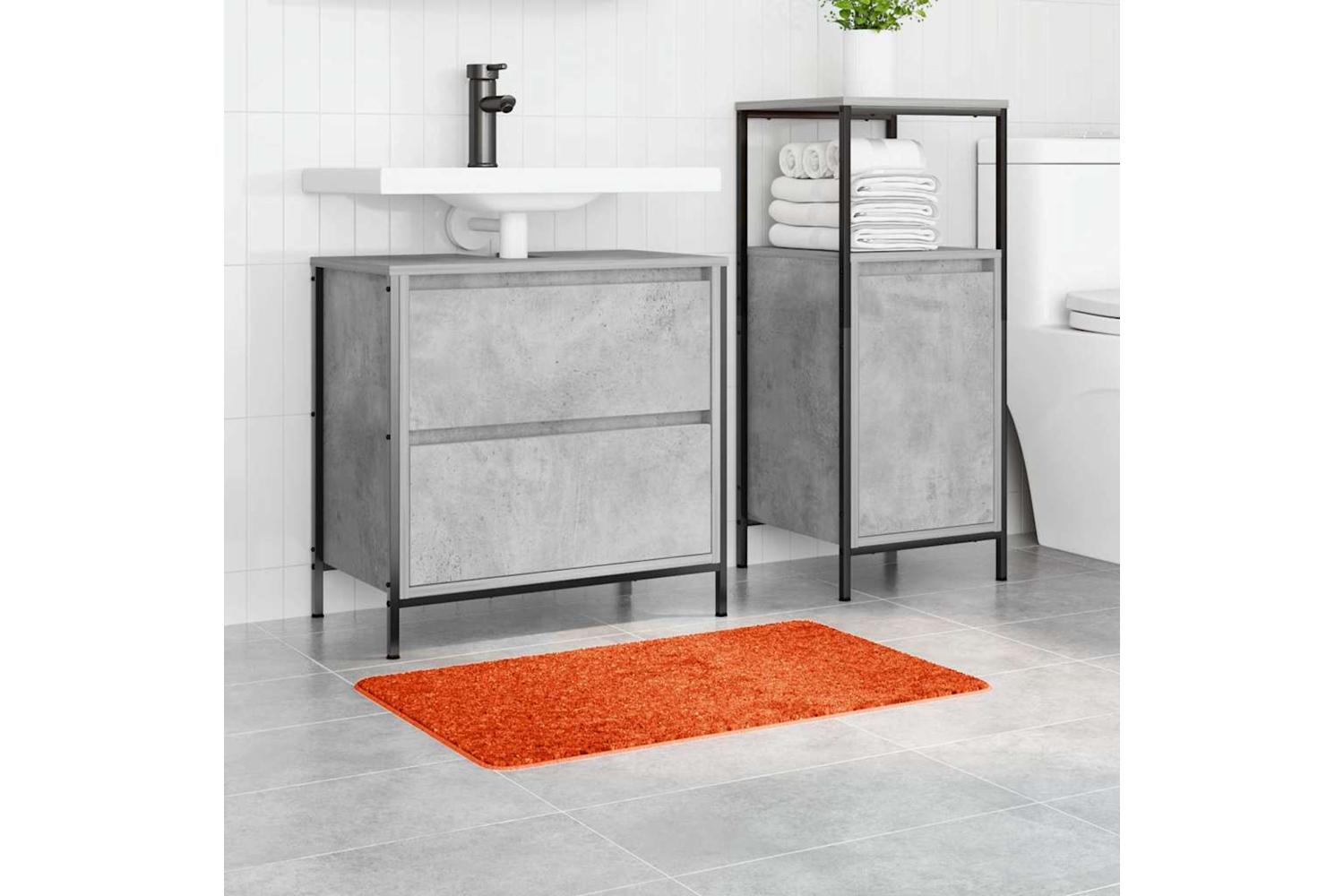 Anti-slip Bath Mat Orange 50 X 80 Cm Pp-3