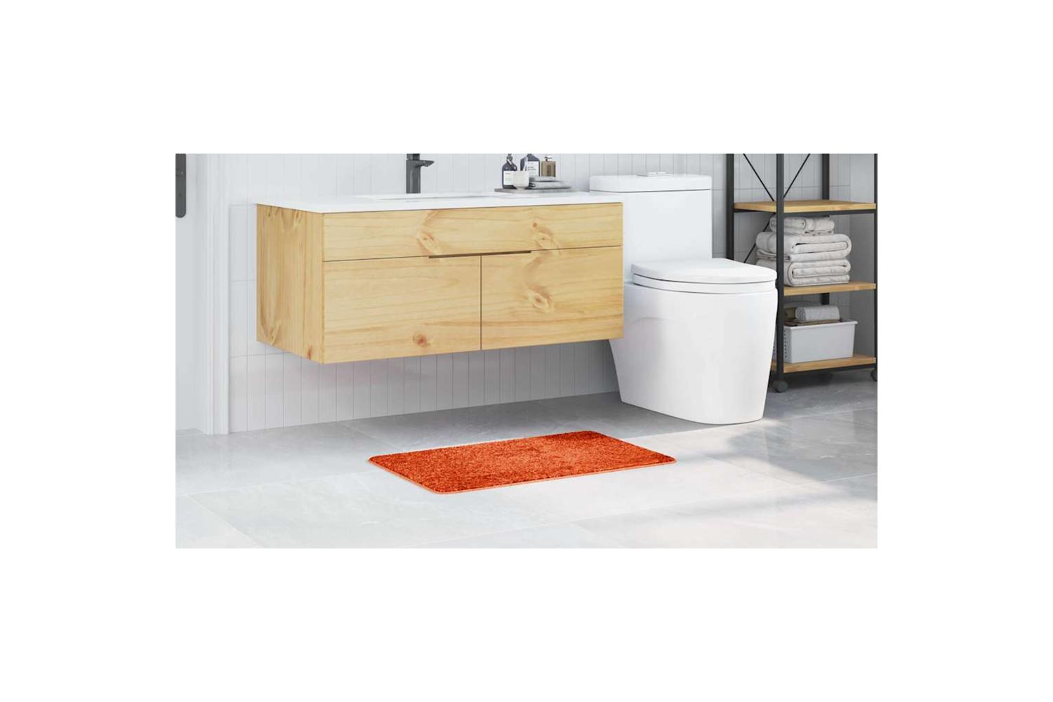 Anti-slip Bath Mat Orange 50 X 80 Cm Pp-4