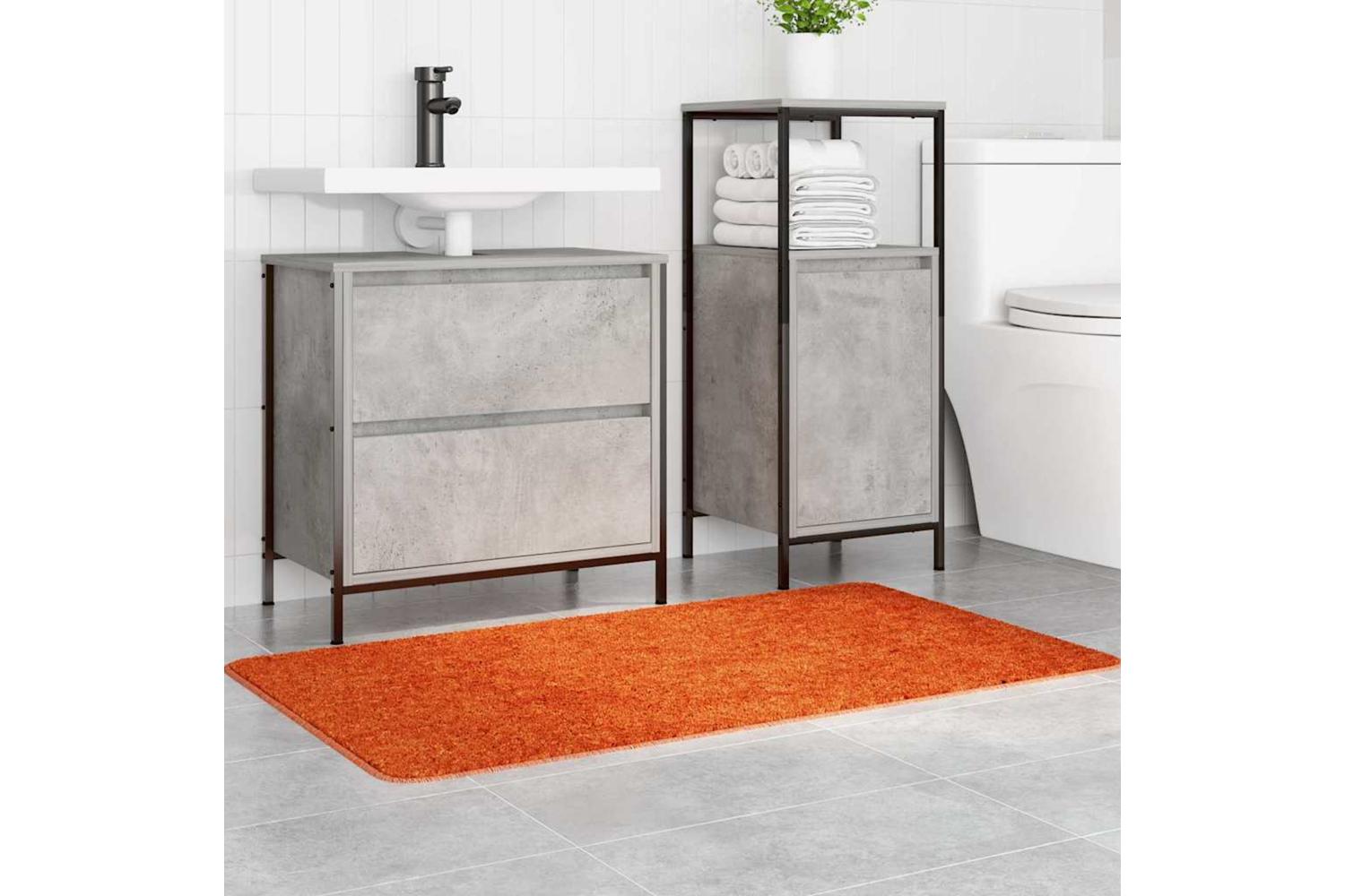 Anti-slip Bath Mat Orange 70 X 120 Cm Pp-3