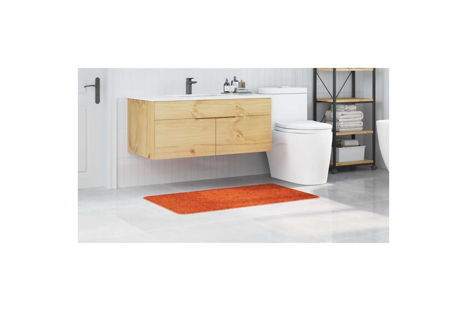 Anti-slip Bath Mat Orange 70 X 120 Cm Pp-4