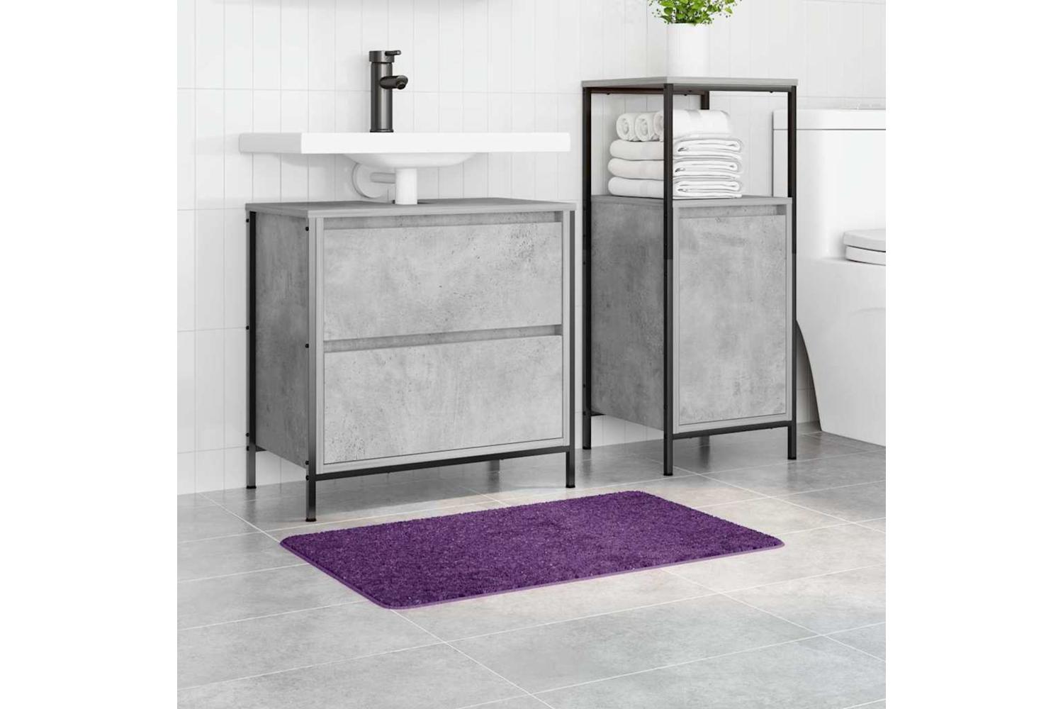Anti-slip Bath Mat Purple 50 X 80 Cm Pp-3