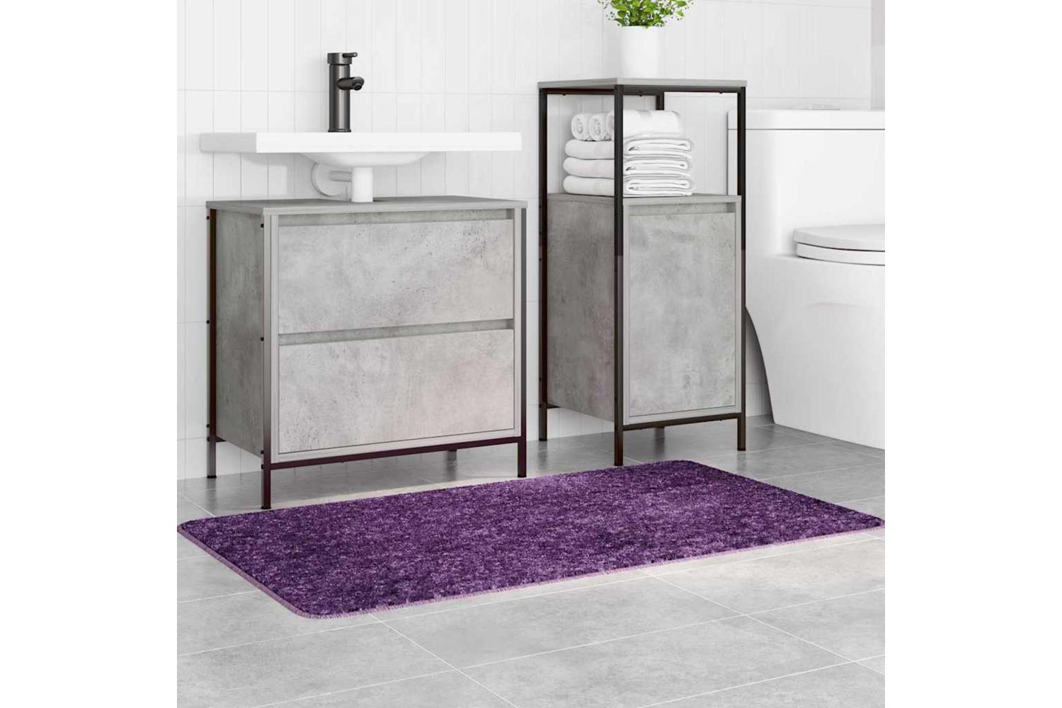 Anti-slip Bath Mat Purple 70 X 120 Cm Pp-3