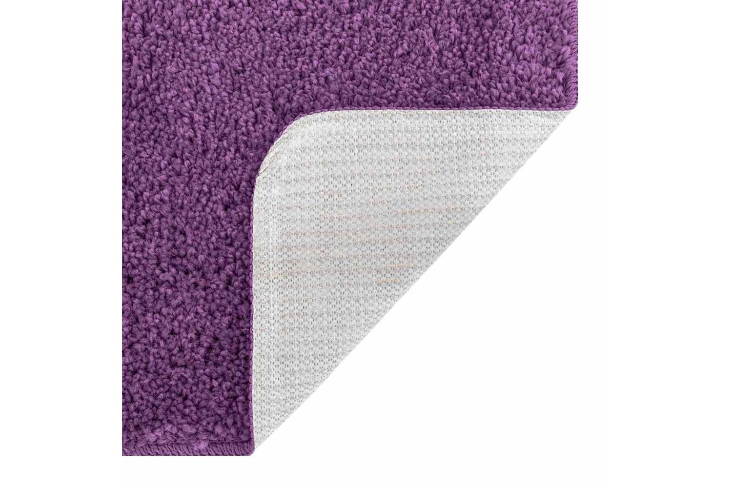 Anti-slip Bath Mat Purple 70 X 120 Cm Pp-4