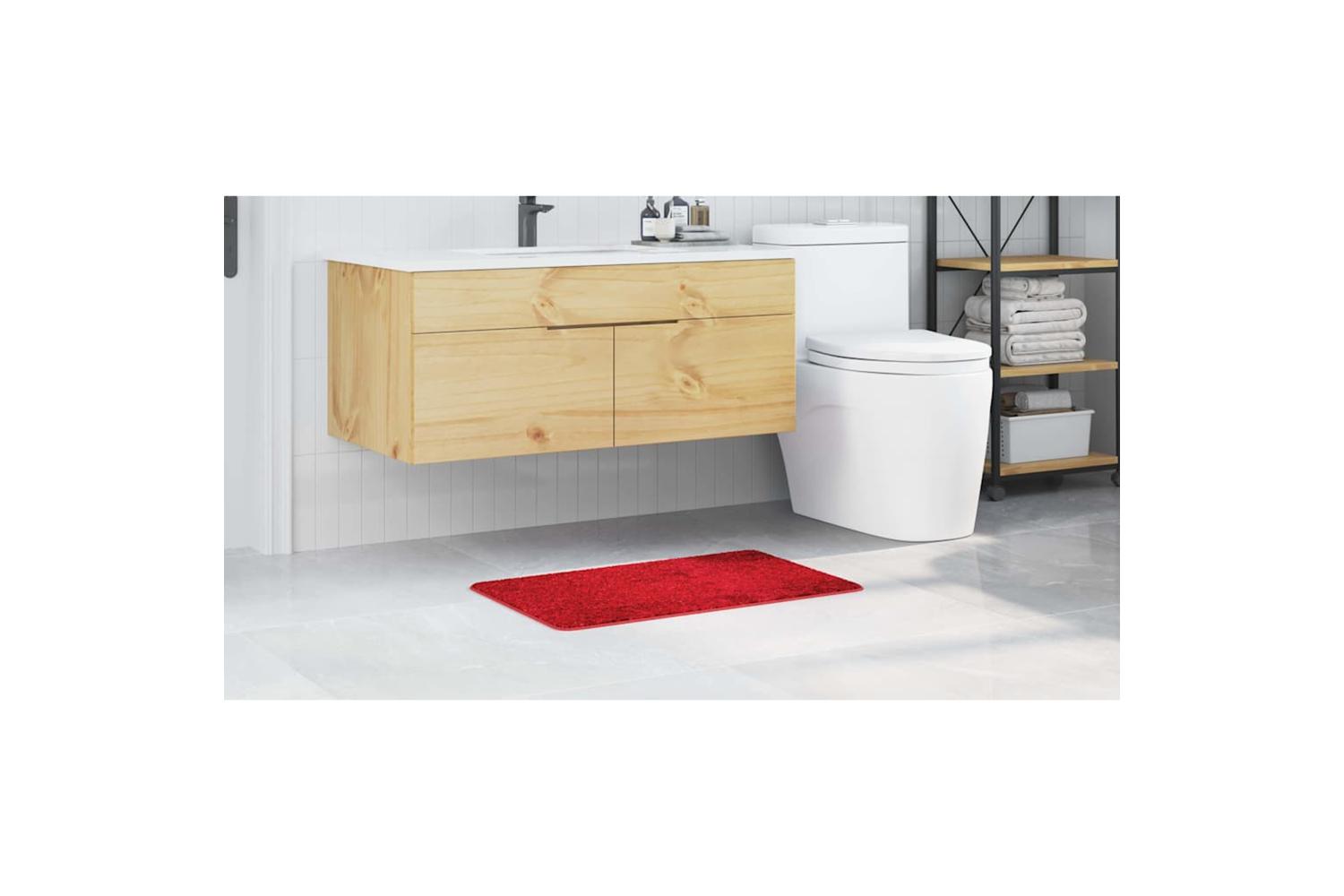 Anti-slip Bath Mat Red 50 X 80 Cm Pp-4