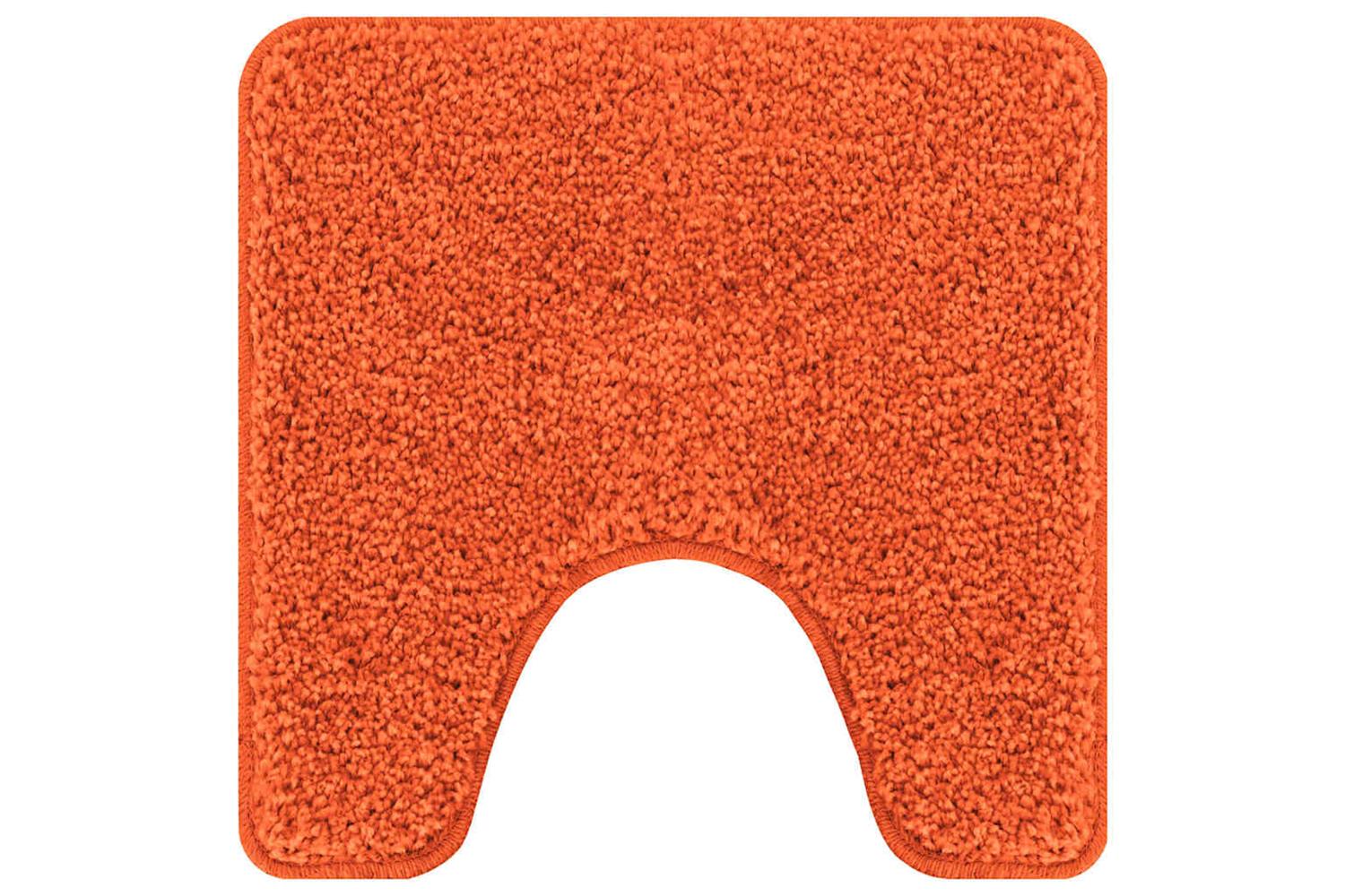 Anti-slip Bath Mat Set 2 Pcs Orange Pp-6