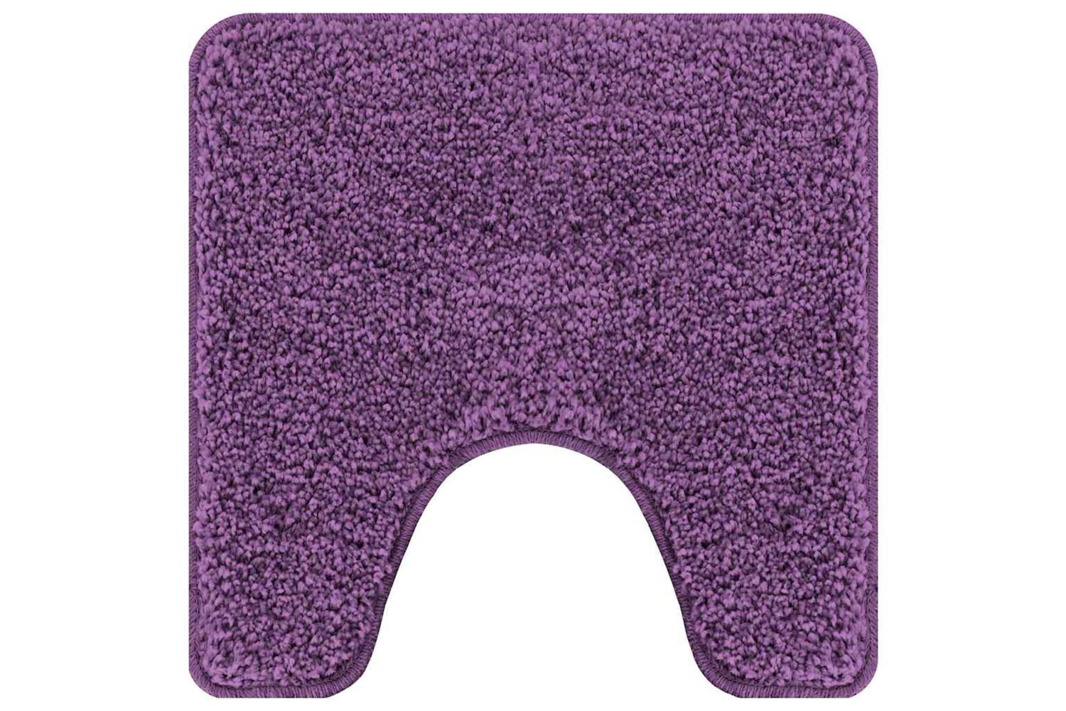 Anti-slip Bath Mat Set 2 Pcs Purple Pp-6