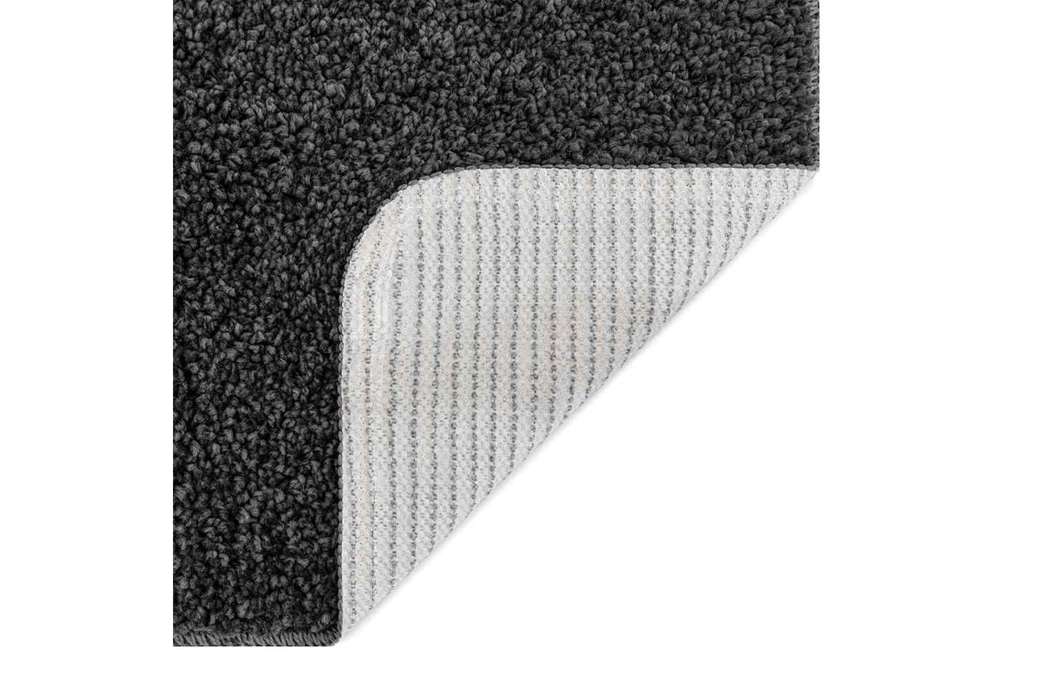 Anti-slip Bath Mat Set 3 Pcs Dark Grey Pp-7