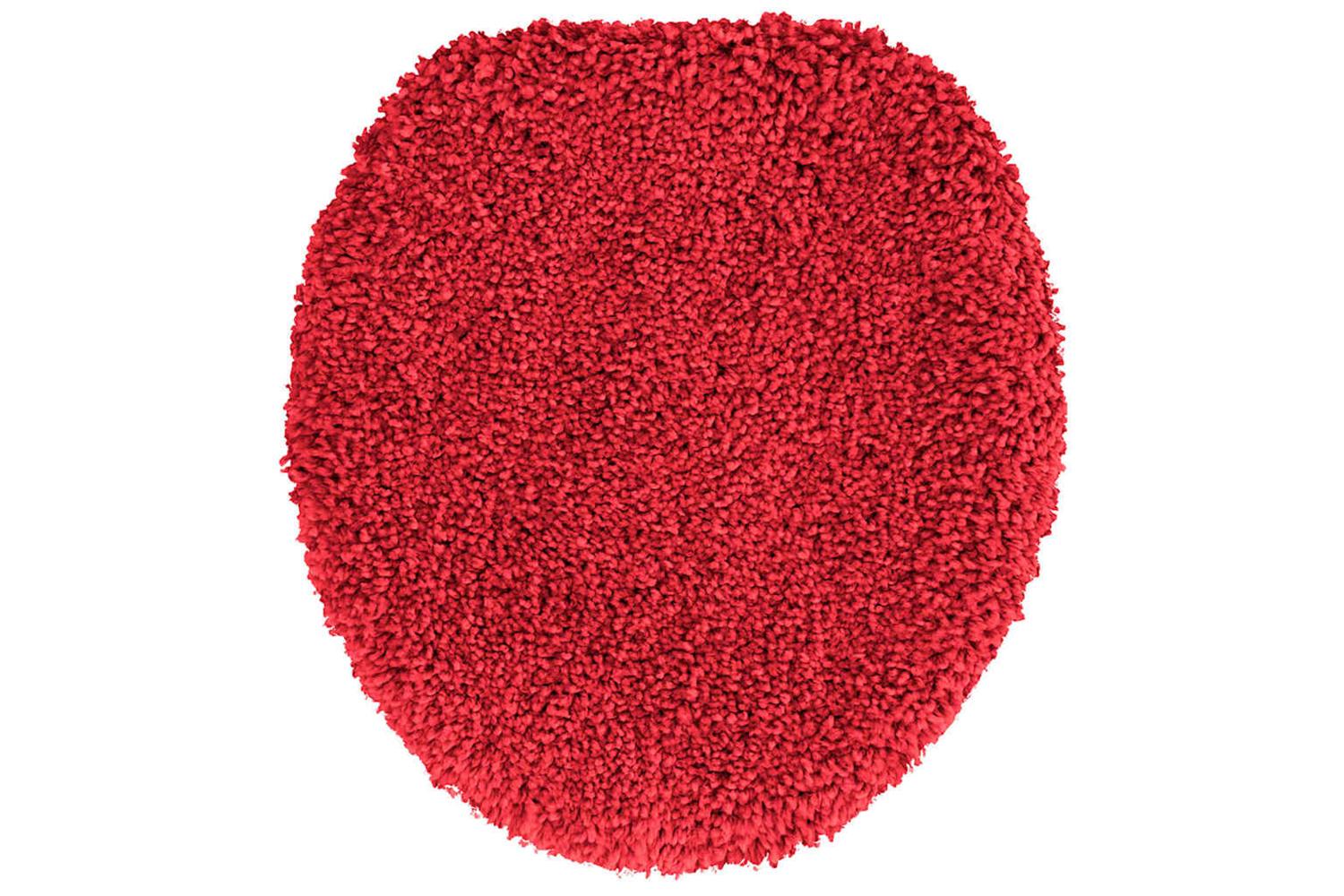Anti-slip Bath Mat Set 3 Pcs Red Pp-7