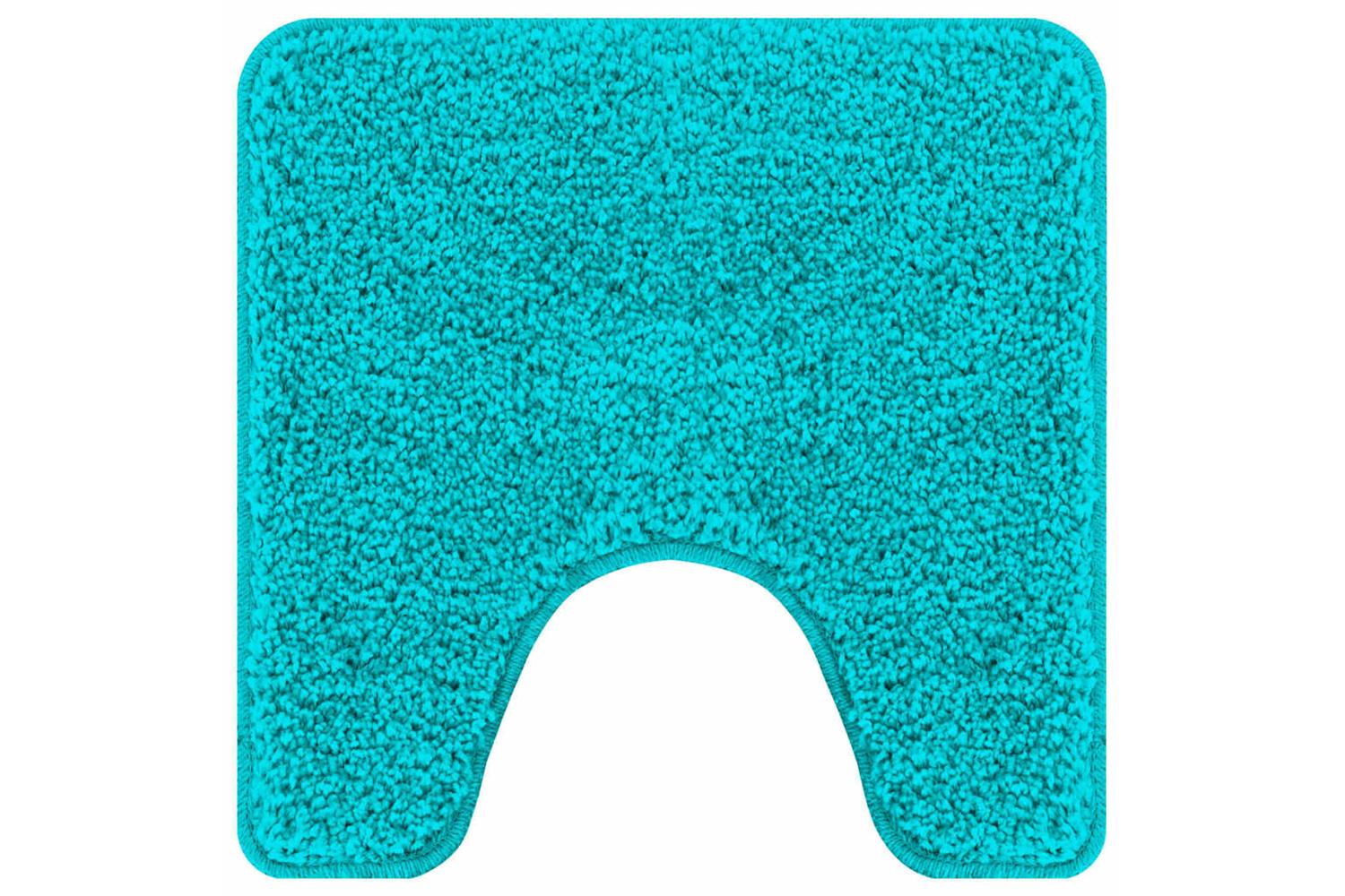 Anti-slip Bath Mat Set 3 Pcs Turquoise Pp-6
