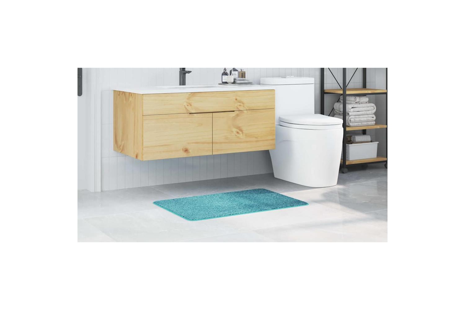 Anti-slip Bath Mat Turquoise 60 X 90 Cm Pp-4