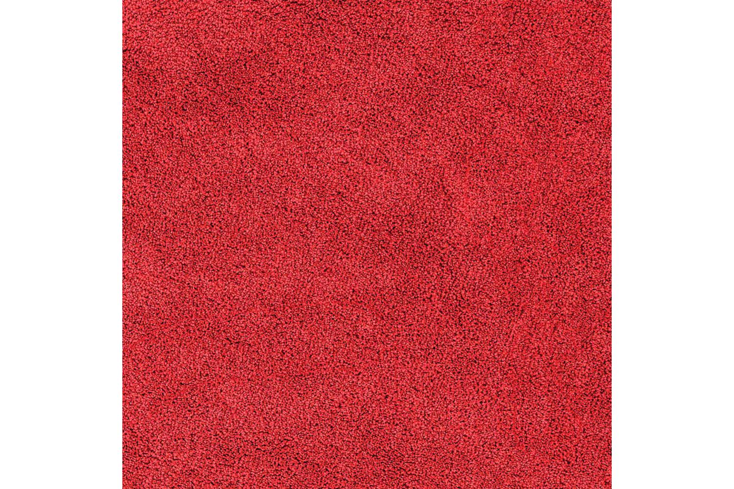Anti-slip Bath Mat With Toilet Cut Red 50 X 50 Cm Pp-8