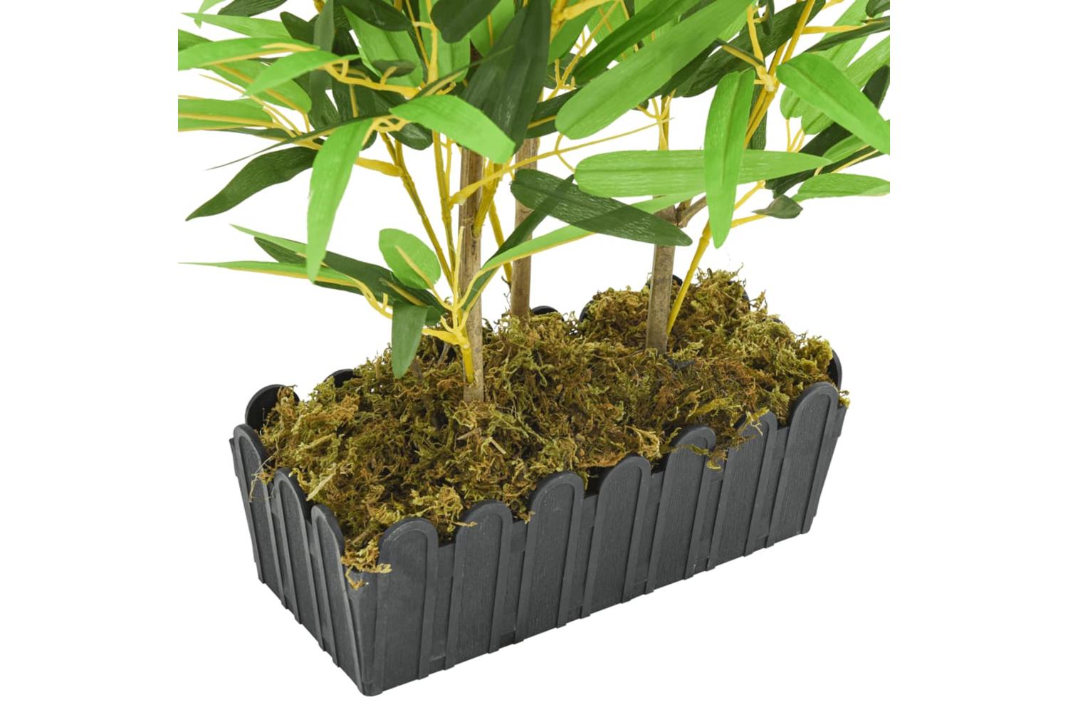 Artificial Bamboo Tree 500 Leaves 80 Cm Green-4