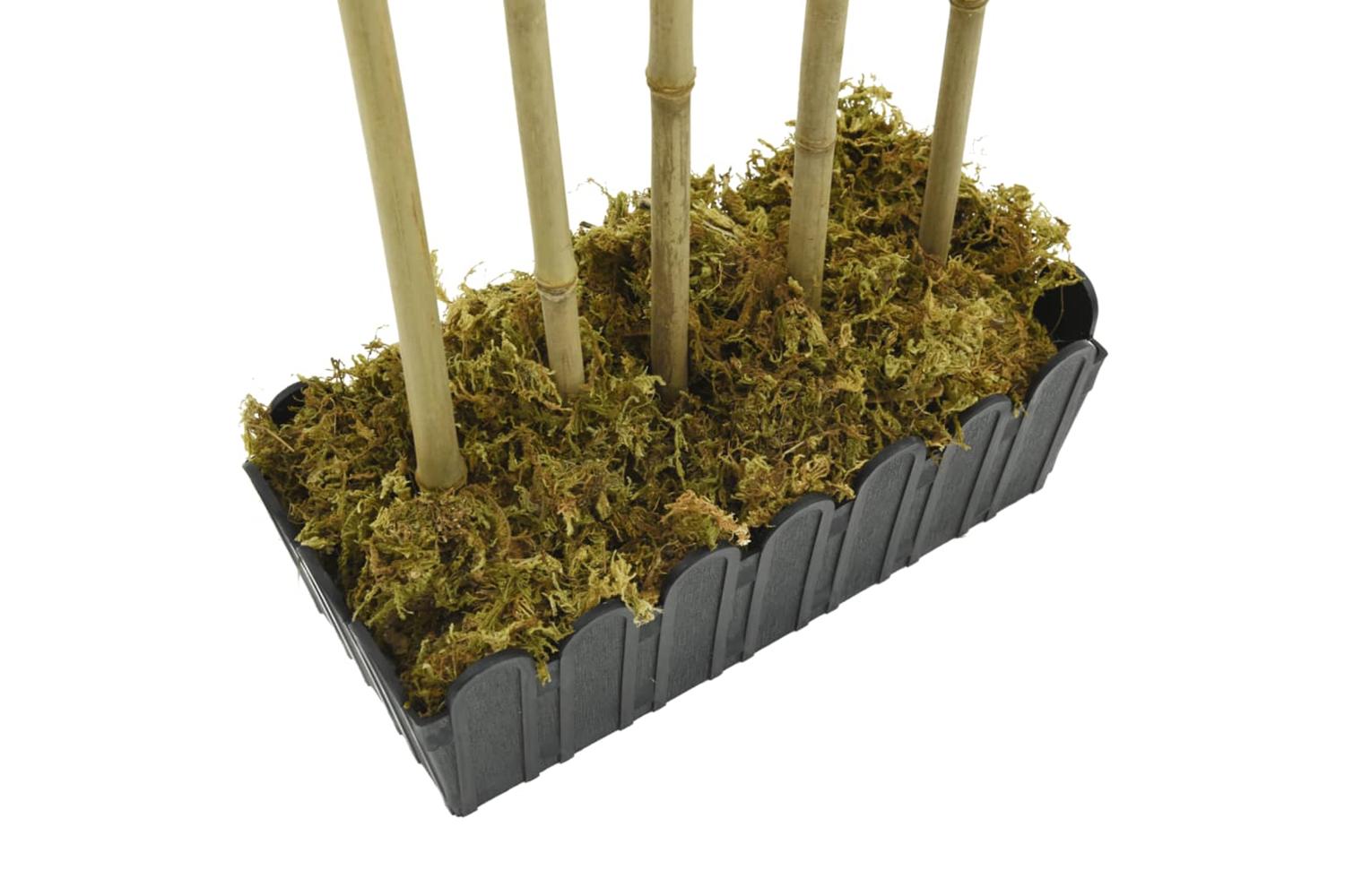 Artificial Bamboo Tree 730 Leaves 120 Cm Green-4