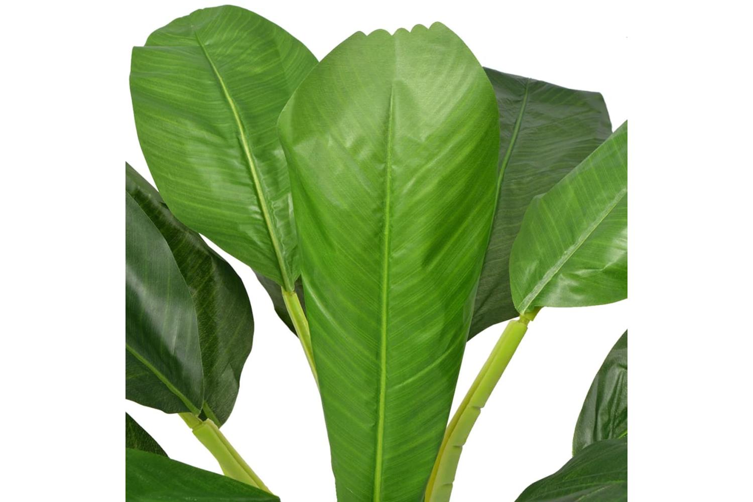 Artificial Banana Tree Plant With Pot 150 Cm Green-2