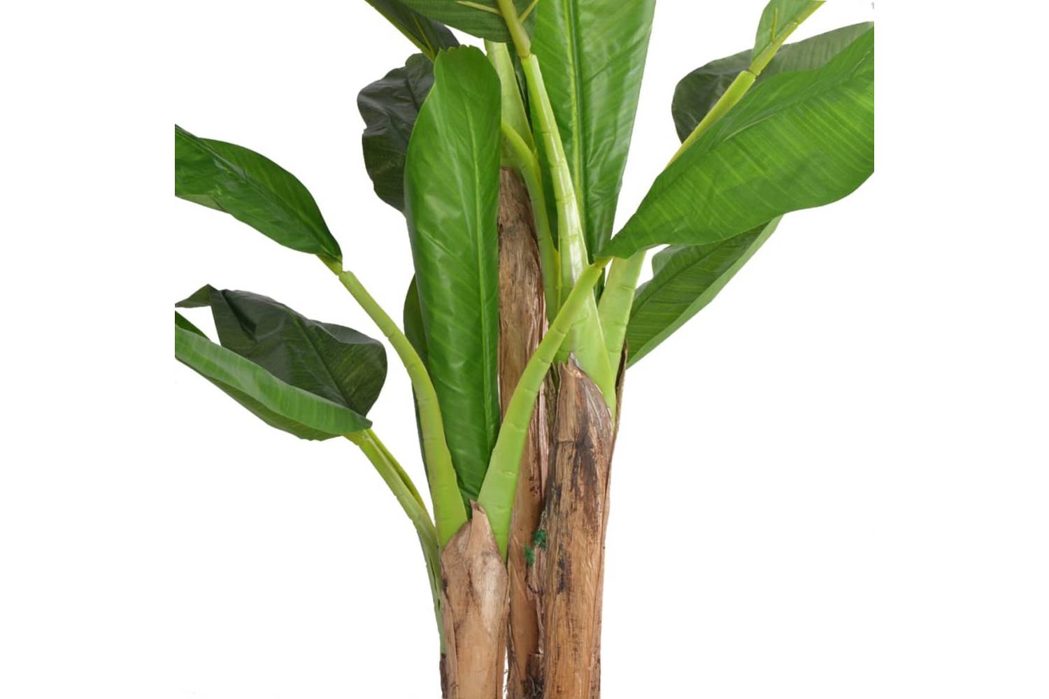 Artificial Banana Tree Plant With Pot 175 Cm Green-2