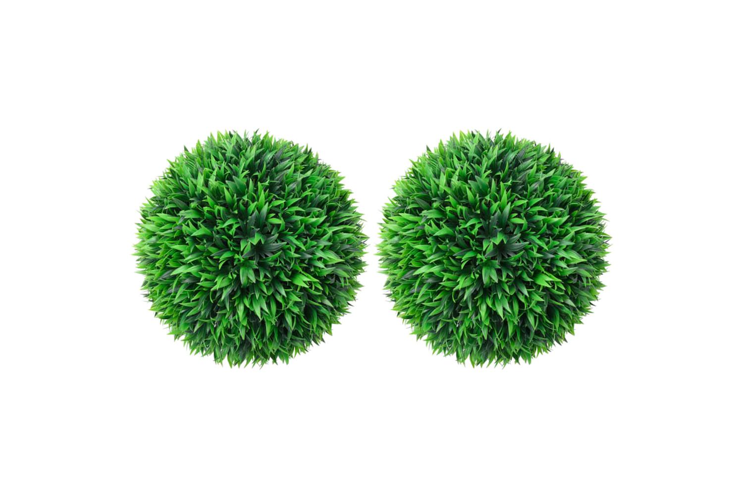 Artificial Boxwood Balls 2 Pcs 38 Cm