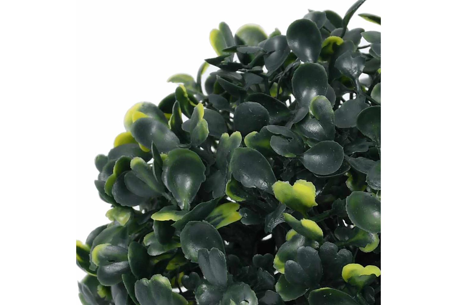 Artificial Boxwood Balls With Led Lights 4 Pcs Green 12 Cm-3