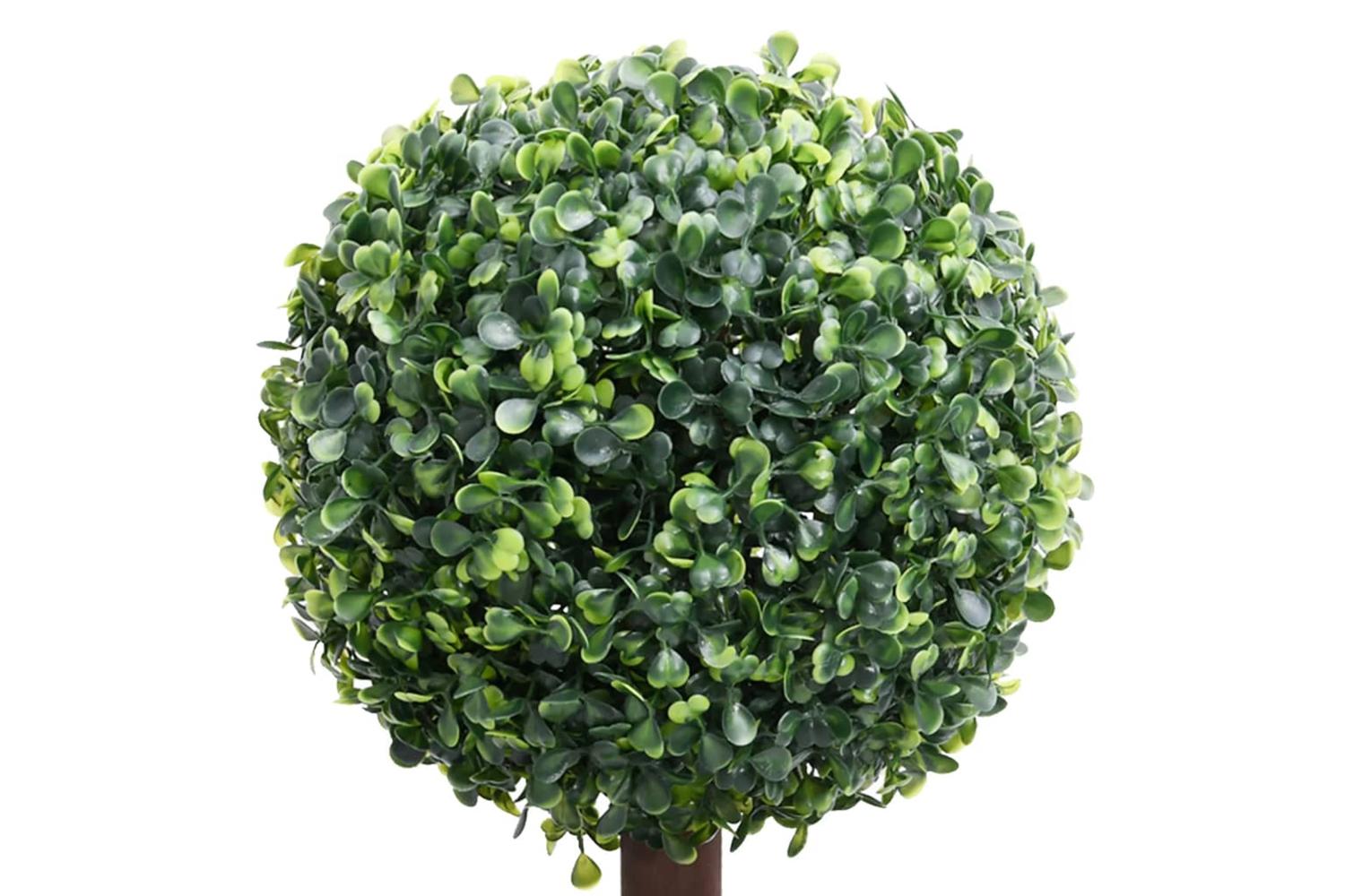 Artificial Boxwood Plant With Pot Ball Shaped Green 118 Cm-2