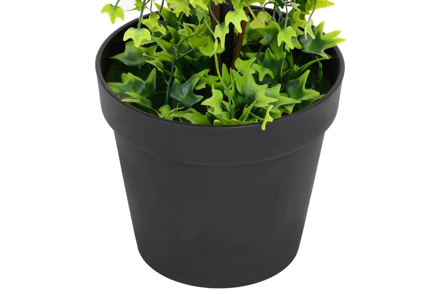 Artificial Boxwood Plant With Pot Green 100 Cm-4