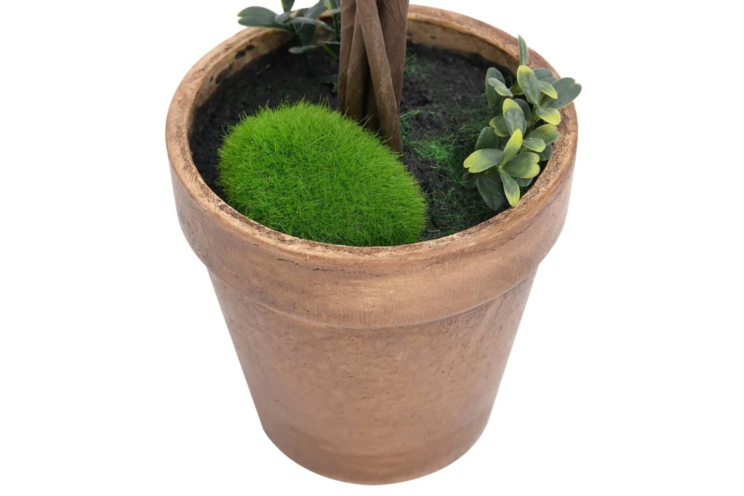 Artificial Boxwood Plants 2 Pcs With Pots Ball Shaped Green 56 Cm-4