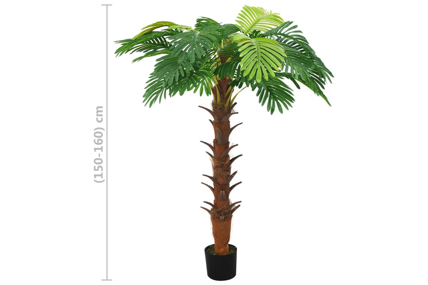 Artificial Cycas Palm With Pot 160 Cm Green-6