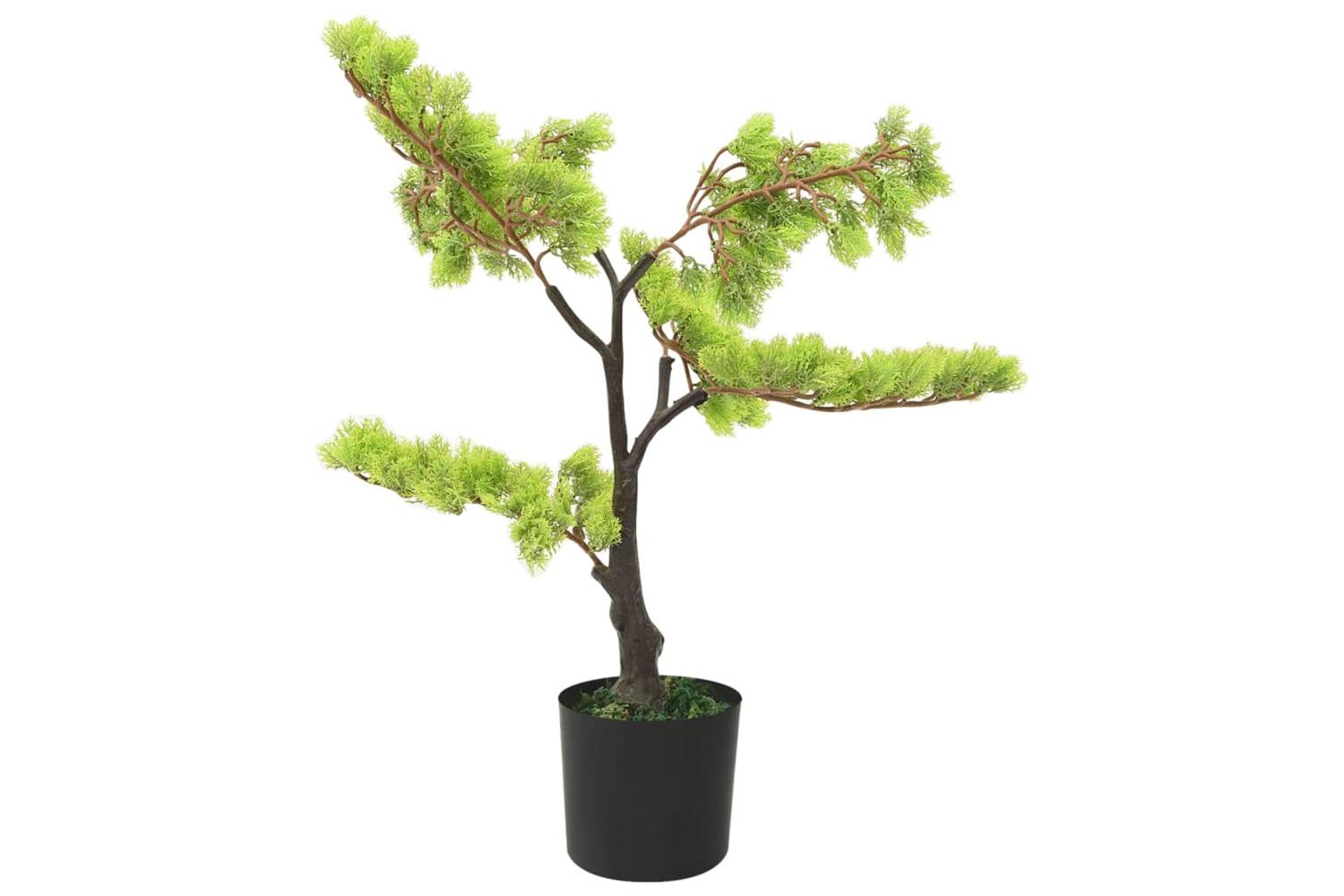 Artificial Cypress Bonsai With Pot 60 Cm Green-2