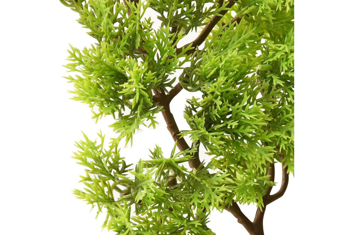 Artificial Cypress Bonsai With Pot 60 Cm Green-4