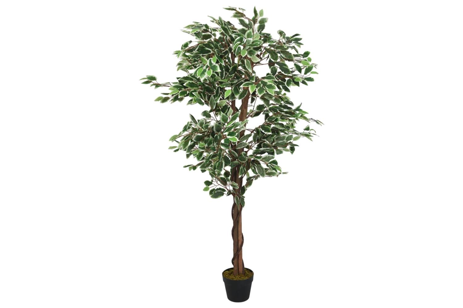 Artificial Ficus Tree 1008 Leaves 180 Cm Green