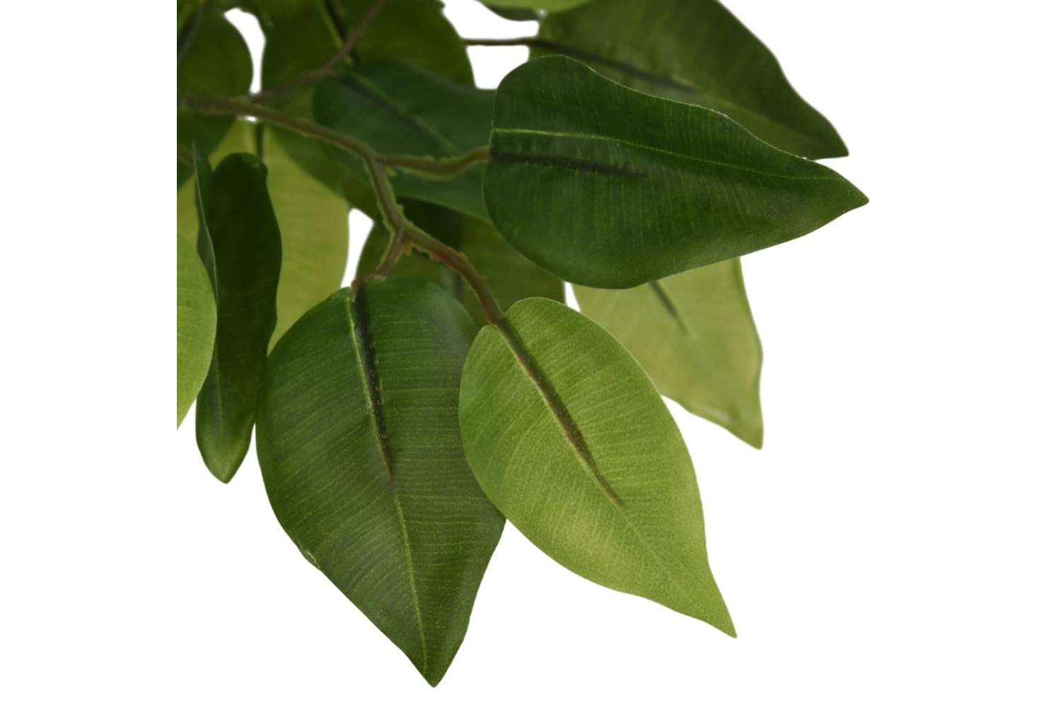 Artificial Ficus Tree 1260 Leaves 200 Cm Green-3