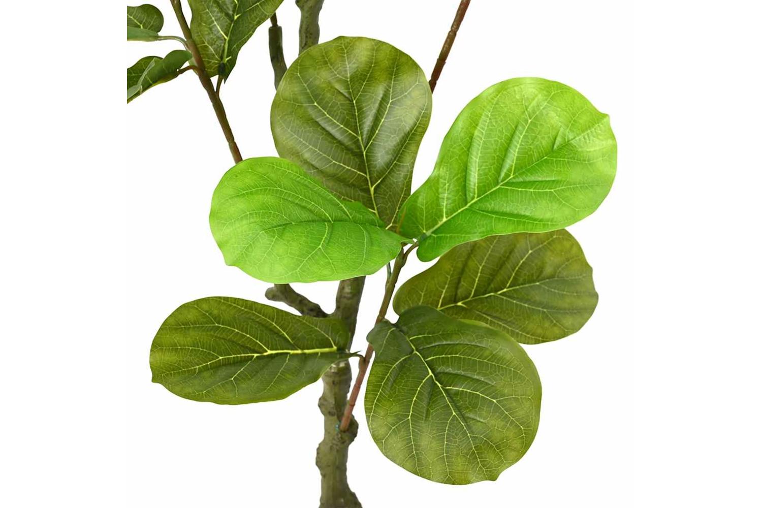 Artificial Ficus Tree 30 Leaves 125 Cm Green-2