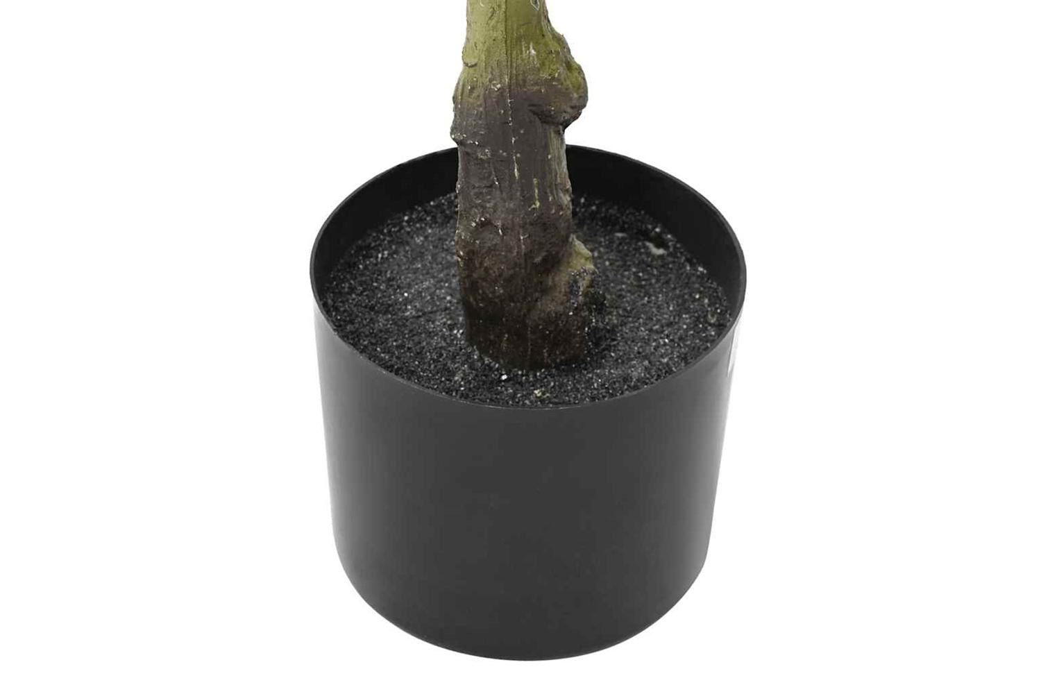 Artificial Ficus Tree 30 Leaves 125 Cm Green-3