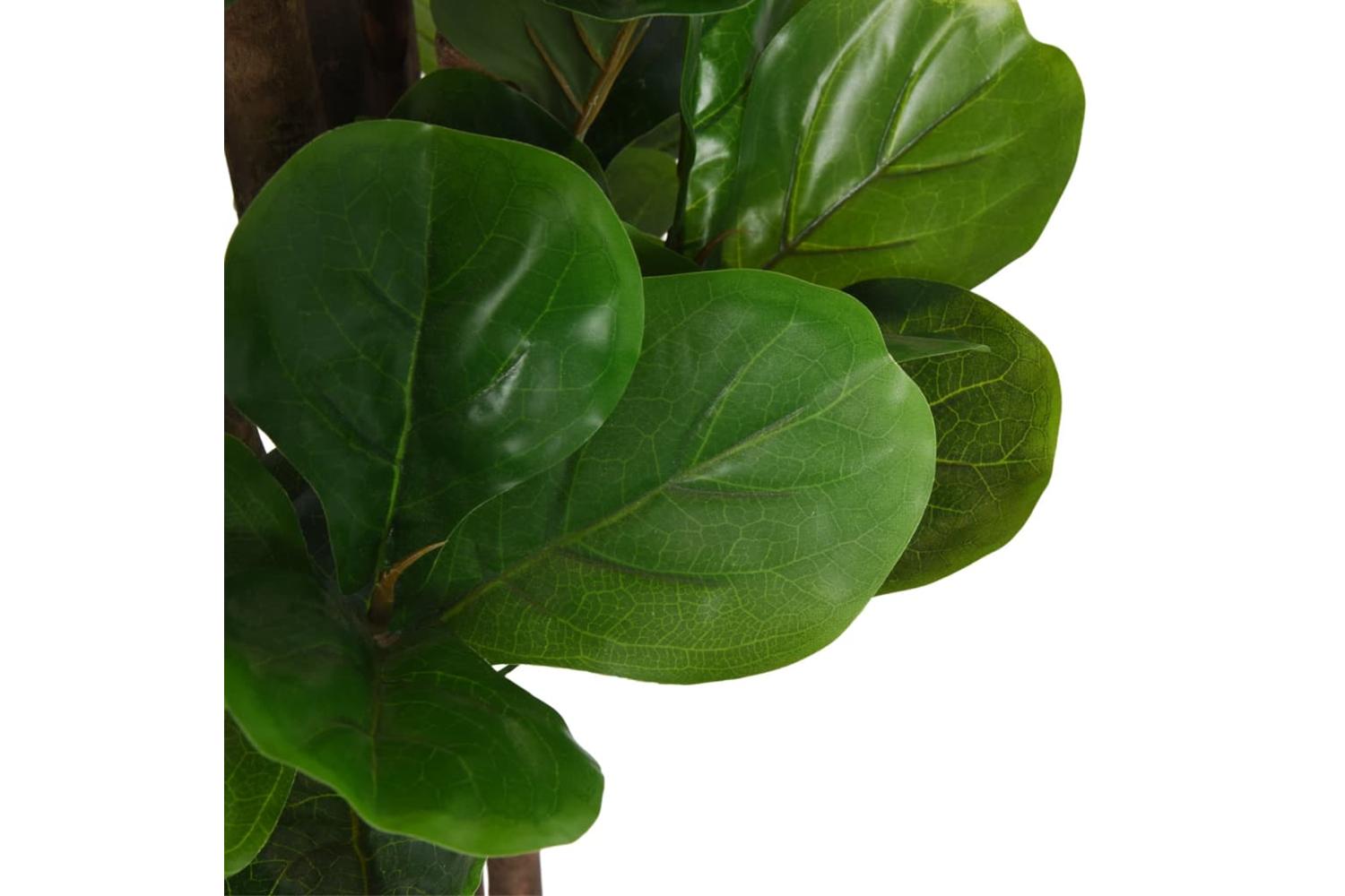 Artificial Fiddle Leaf Fig Tree 134 Leaves 120 Cm Green-3