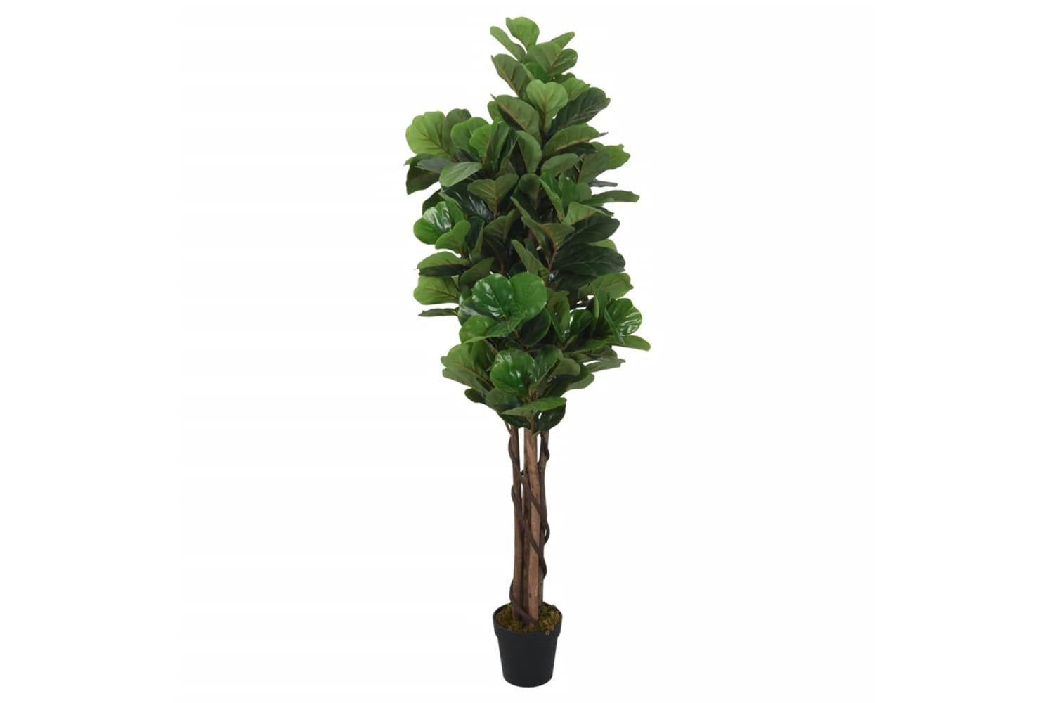 Artificial Fiddle Leaf Fig Tree 180 Leaves 150 Cm Green