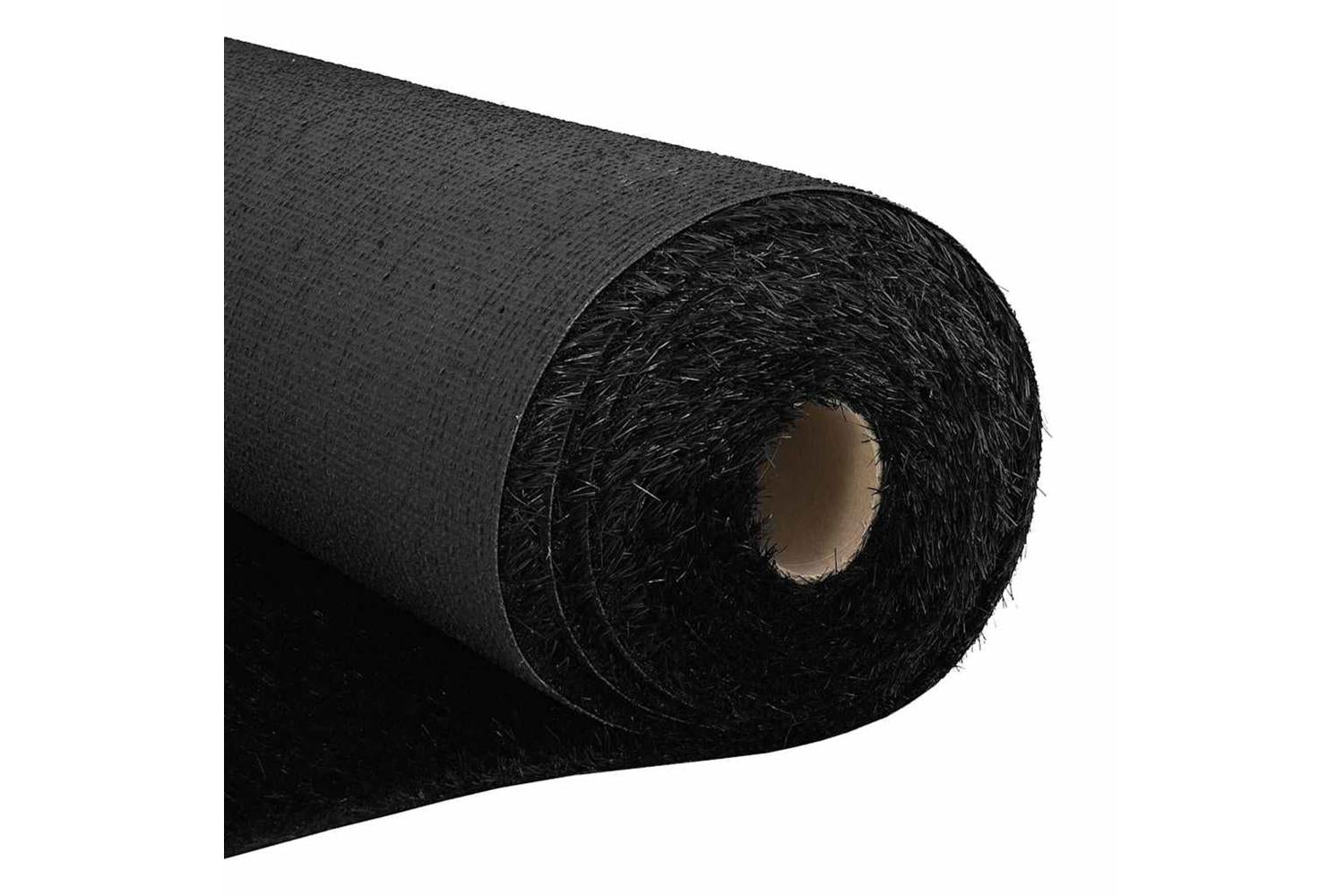 Artificial Grass Black 5 X 1 M Polypropylene-2