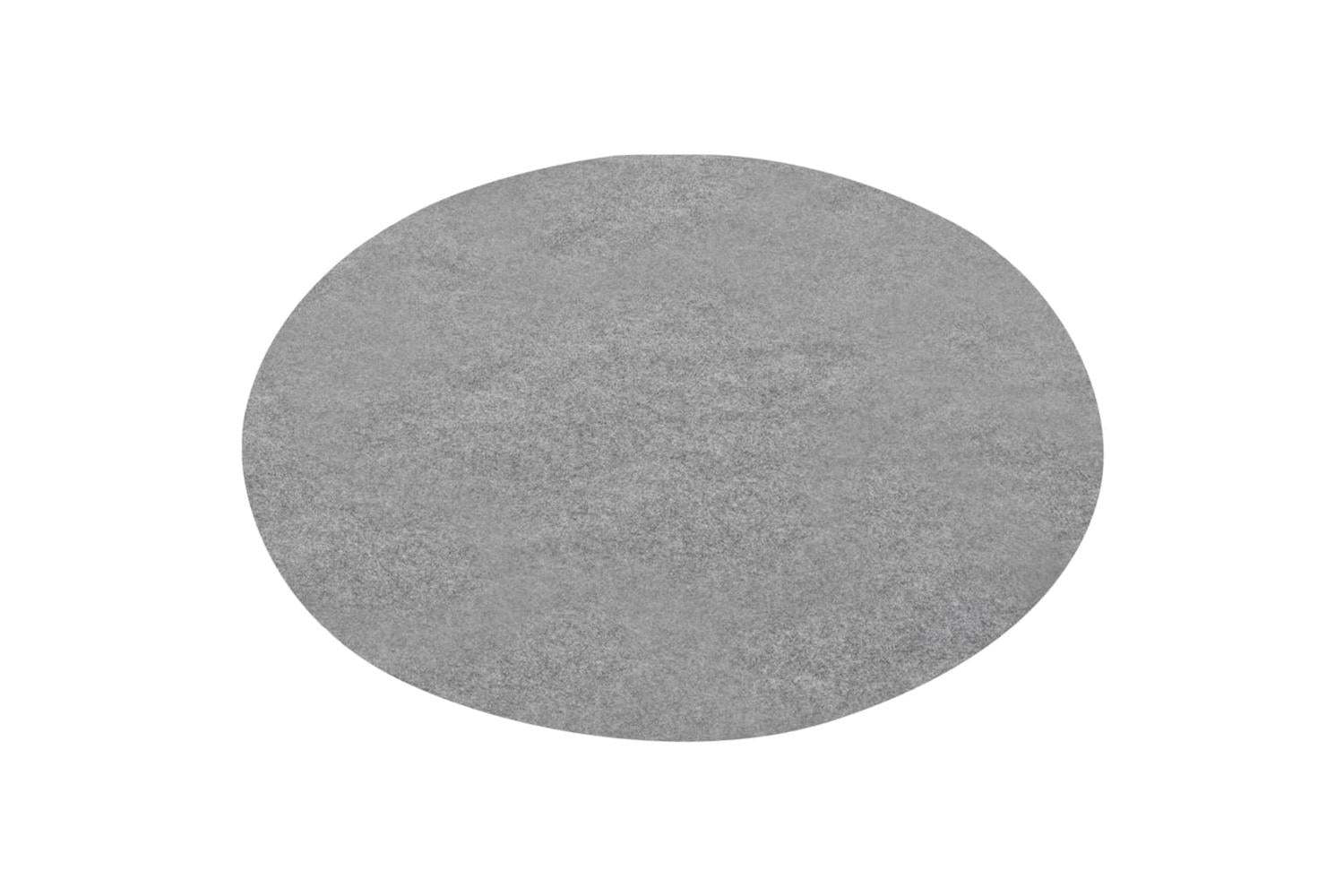 Artificial Grass With Studs Dia95 Cm Grey Round-2