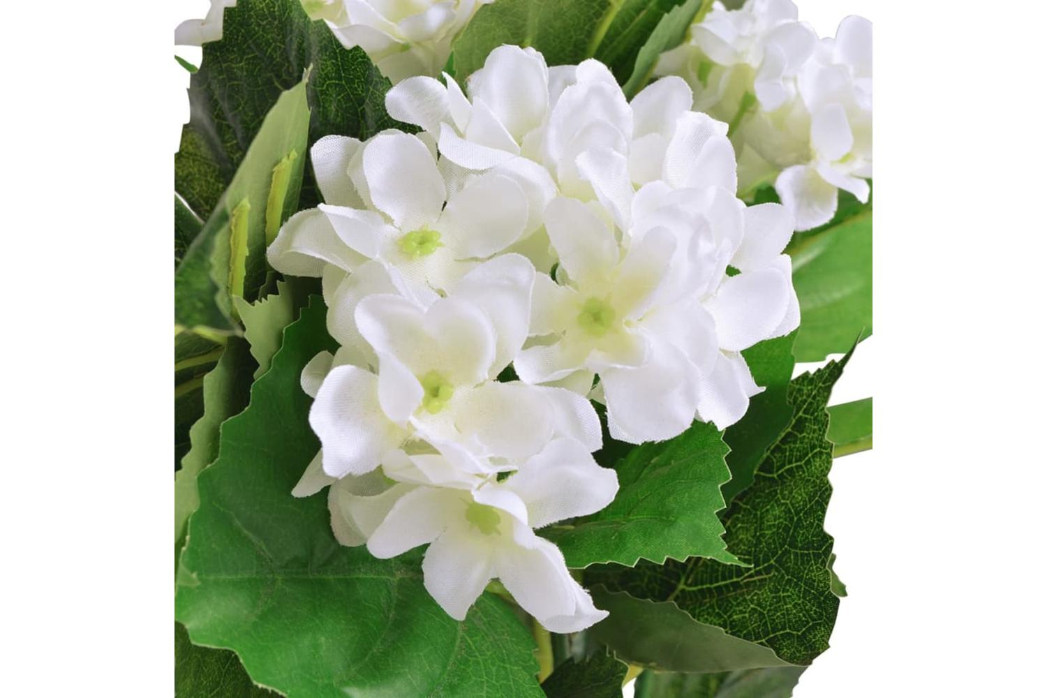 Artificial Hydrangea Plant With Pot 60 Cm White-2