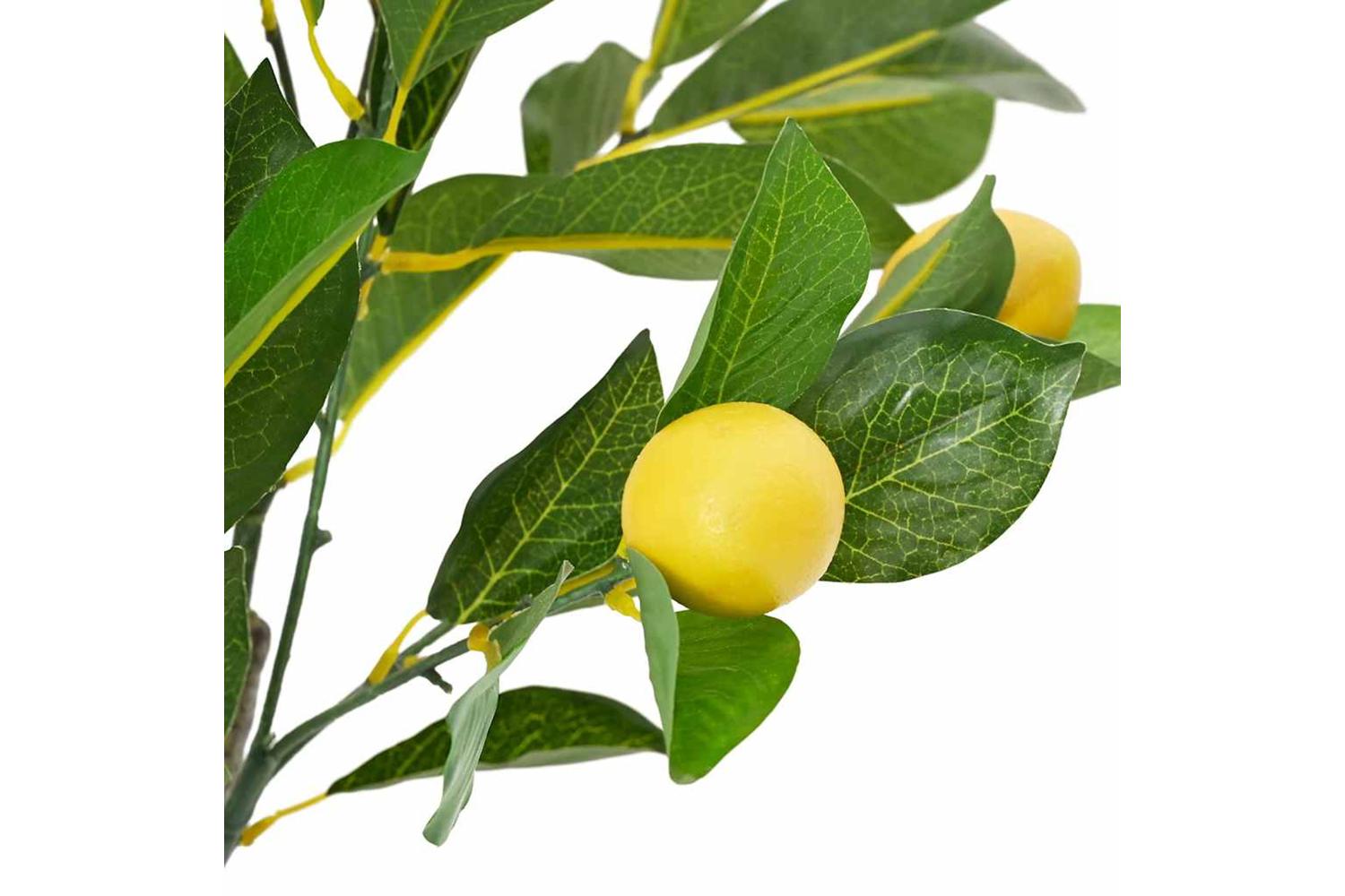 Artificial Lemon Tree 234 Leaves 90 Cm Green-4
