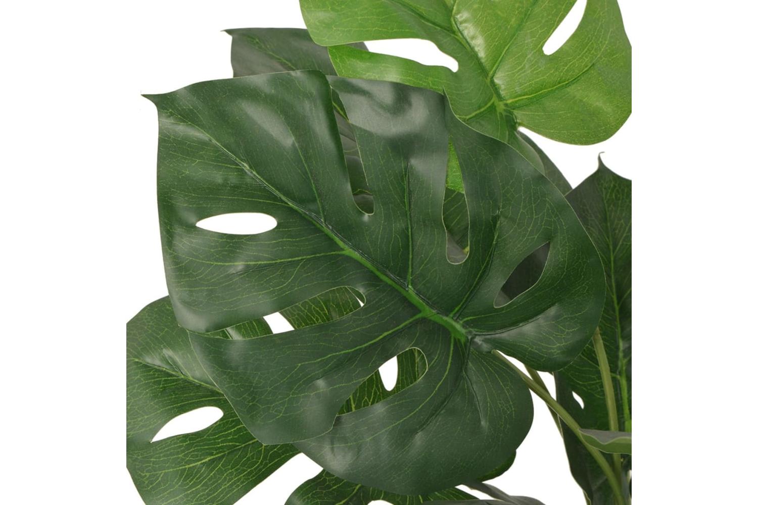 Artificial Monstera Plant With Pot 45 Cm Green-2