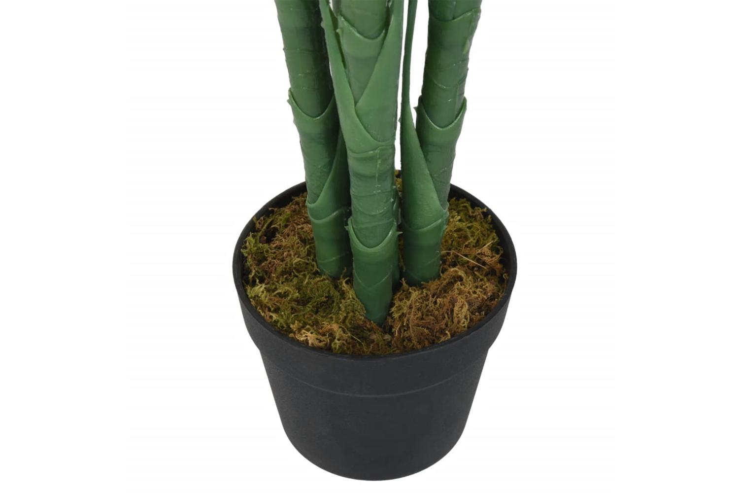 Artificial Palm Tree 18 Leaves 80 Cm Green-4