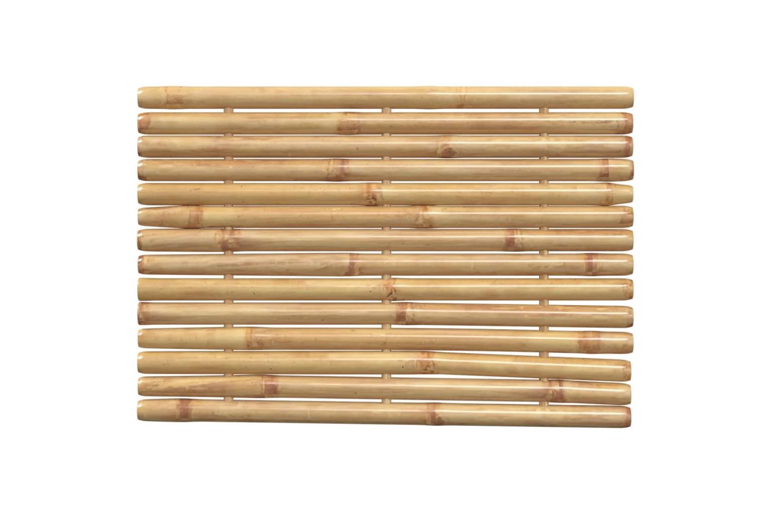 Bath Mats 2 Pcs 70x50 Cm Bamboo