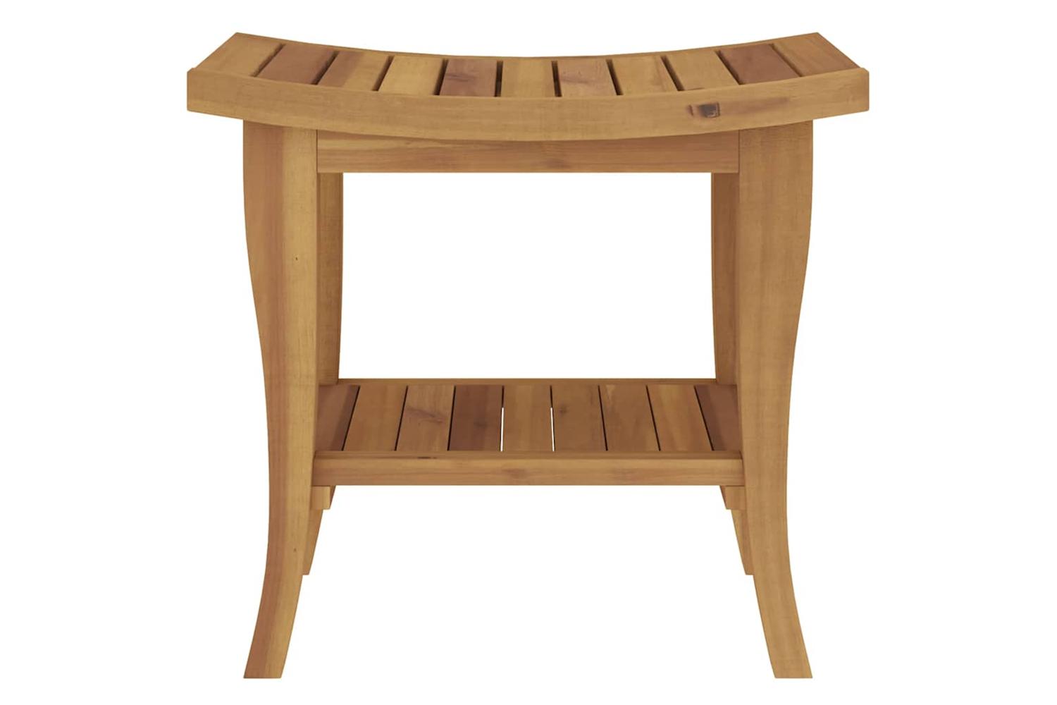 Bathroom Side Table 50x35x45 Cm Solid Wood Teak-3
