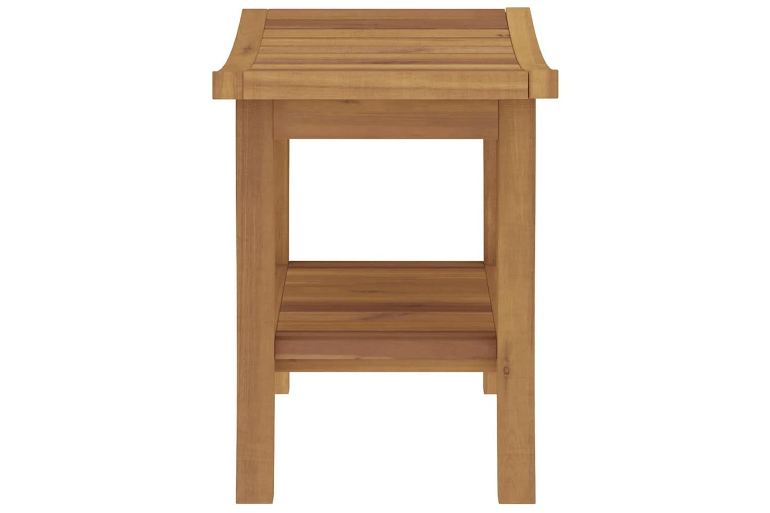 Bathroom Side Table 50x35x45 Cm Solid Wood Teak-4
