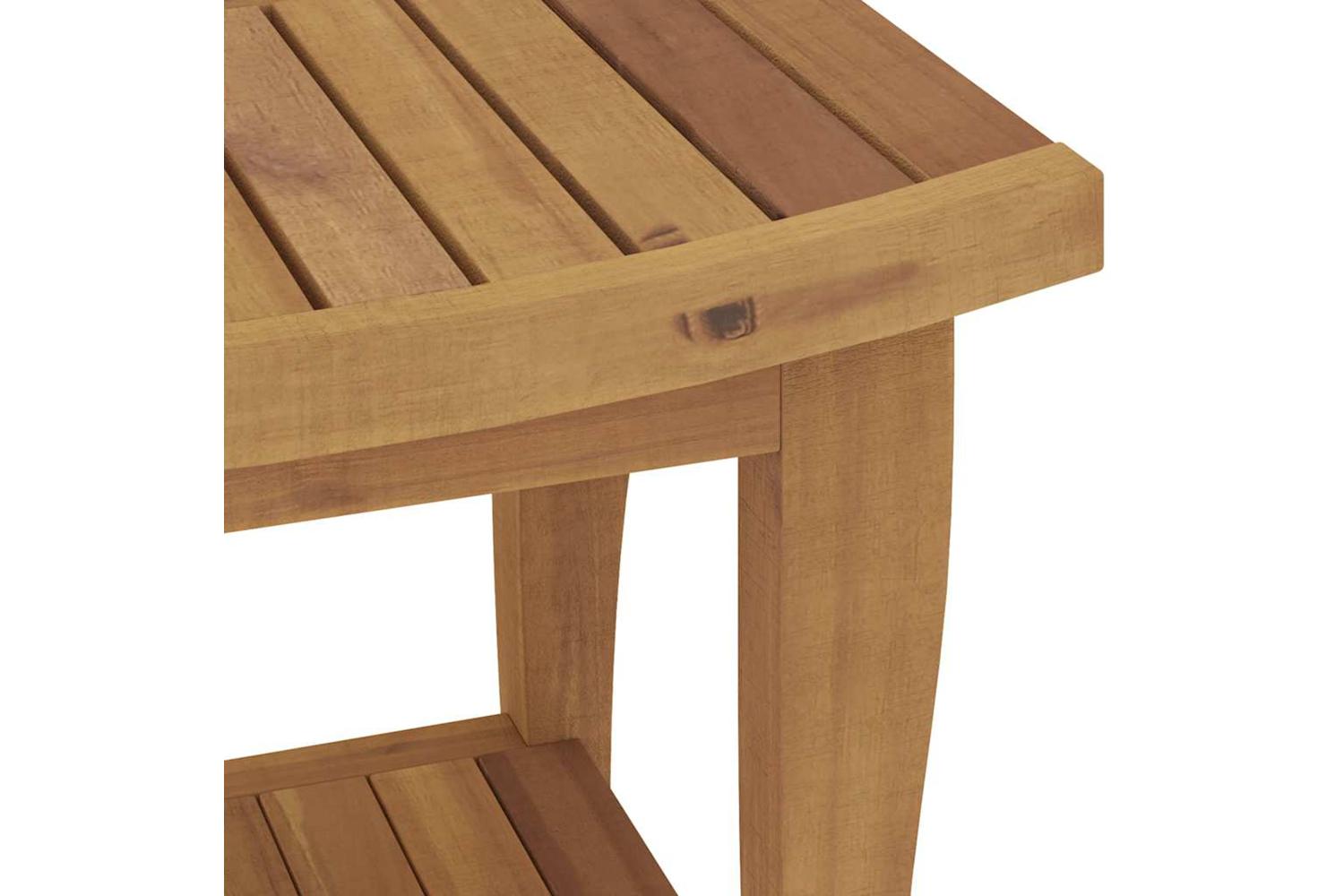 Bathroom Side Table 50x35x45 Cm Solid Wood Teak-7