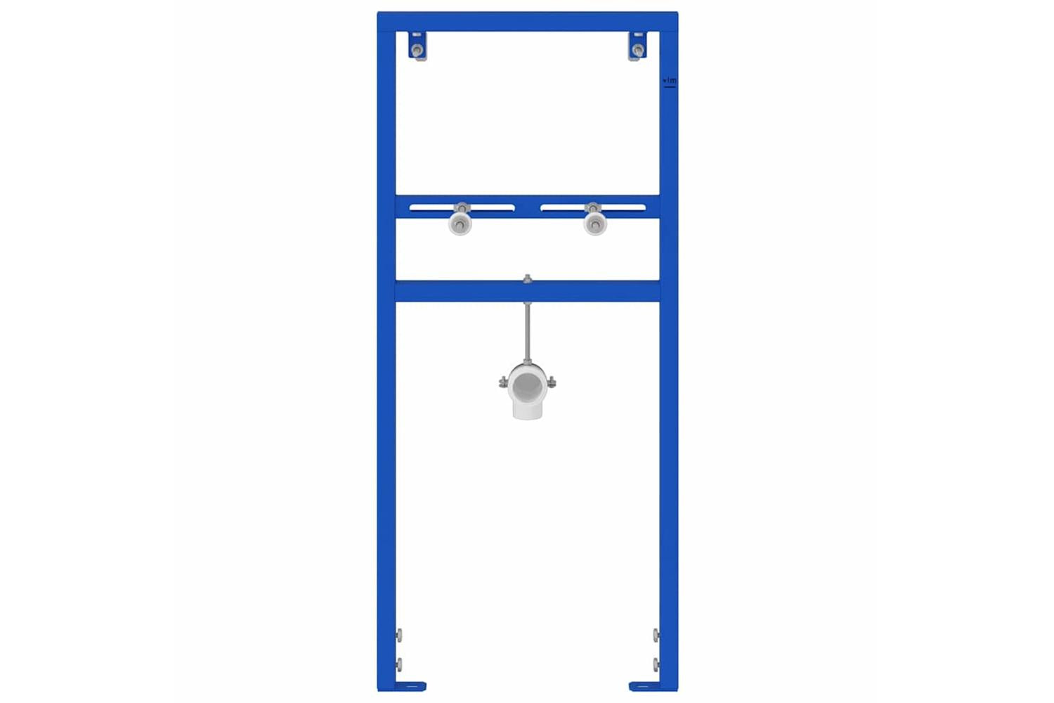 Bathroom Wall Support Manual Blue 50 X 175 X 136 Cm Steel-2