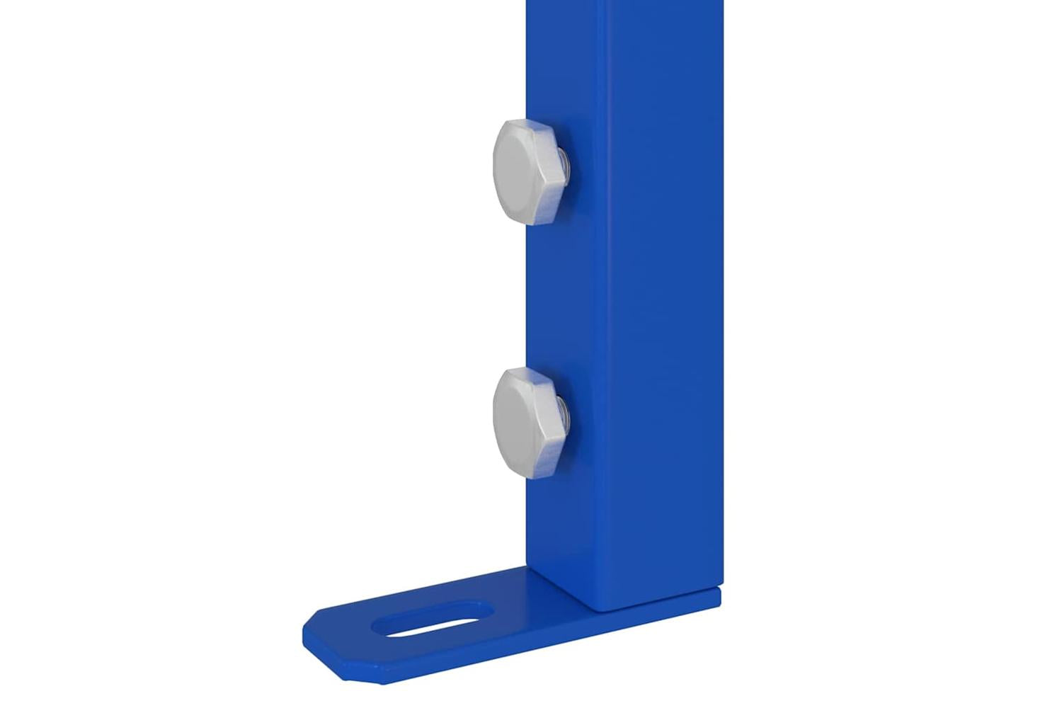 Bathroom Wall Support Manual Blue 50 X 175 X 136 Cm Steel-8