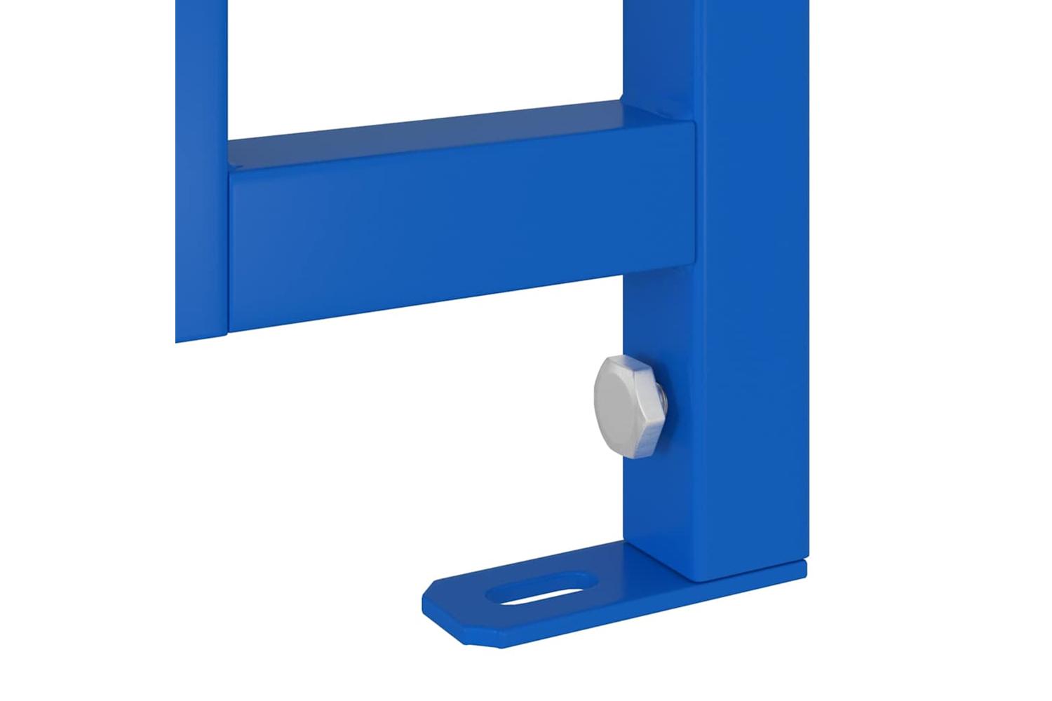 Bathroom Wall Support Manual Blue 50 X 175 X 136 Cm Steel-8