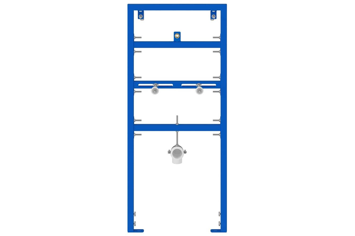 Bathroom Wall Support Manual Blue 50 X 175 X 136 Cm Steel-2