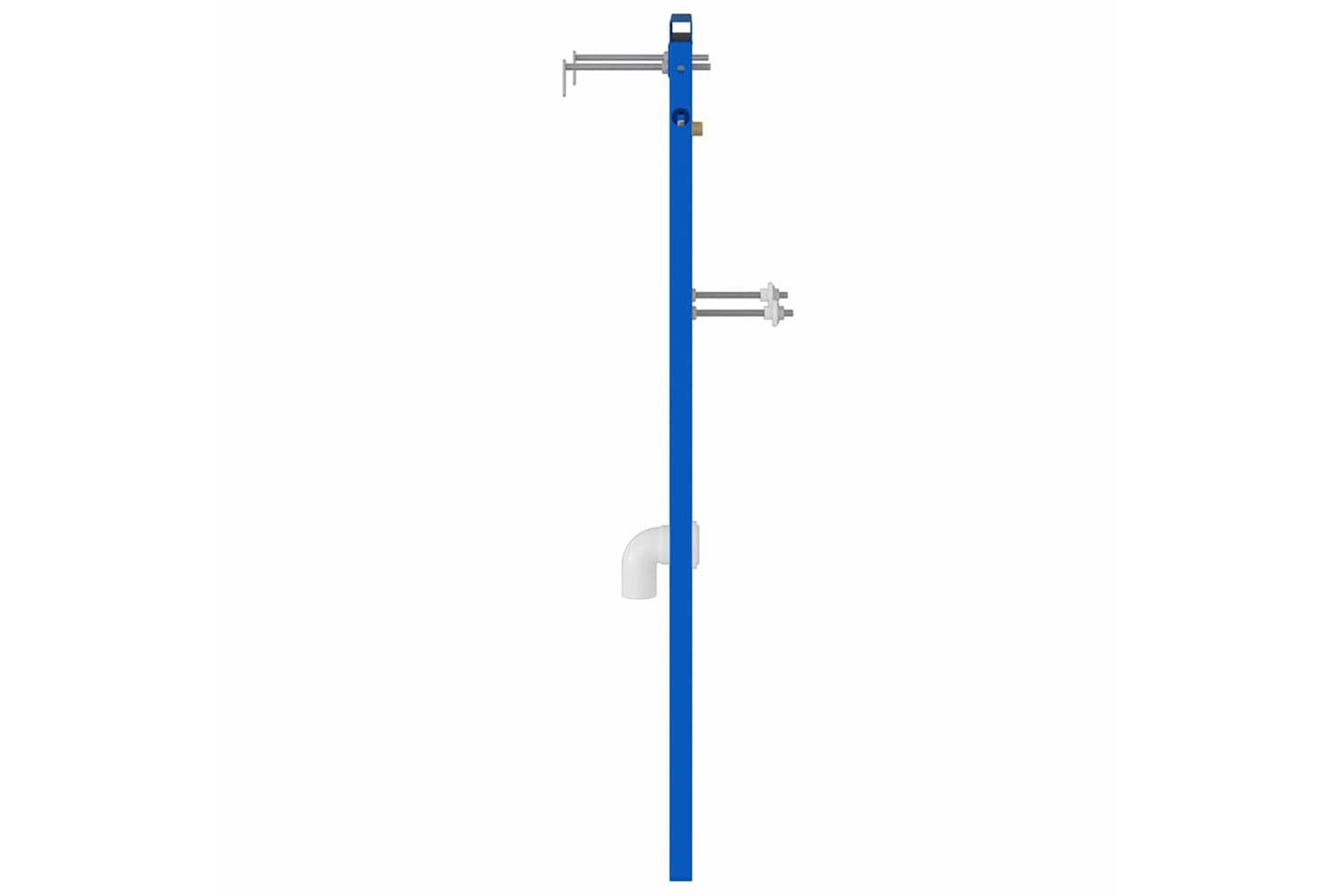 Bathroom Wall Support Manual Blue 50 X 175 X 136 Cm Steel-3