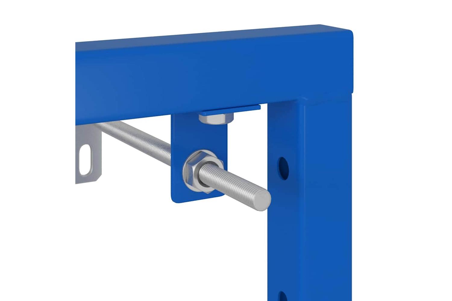 Bathroom Wall Support Manual Blue 50 X 175 X 136 Cm Steel-7
